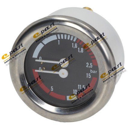 Đồng hồ áp suất nồi hơi - bơm phi 63mm
